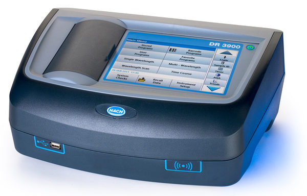 HACH DR3900 Laboratory VIS Spectrophotometer with RFID Technology